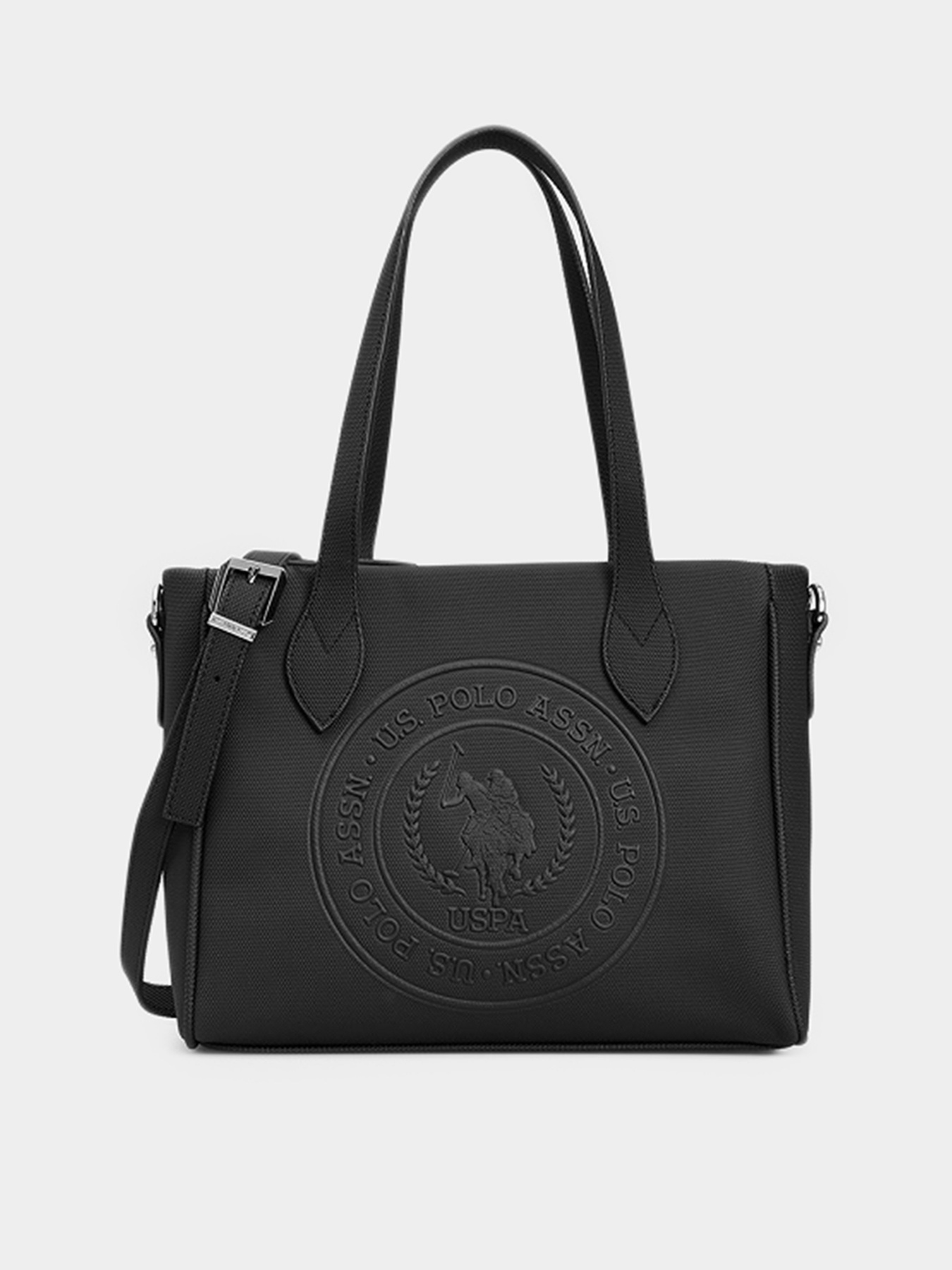 Сумка US Polo модель US21816 BLACK-BLACK Фото