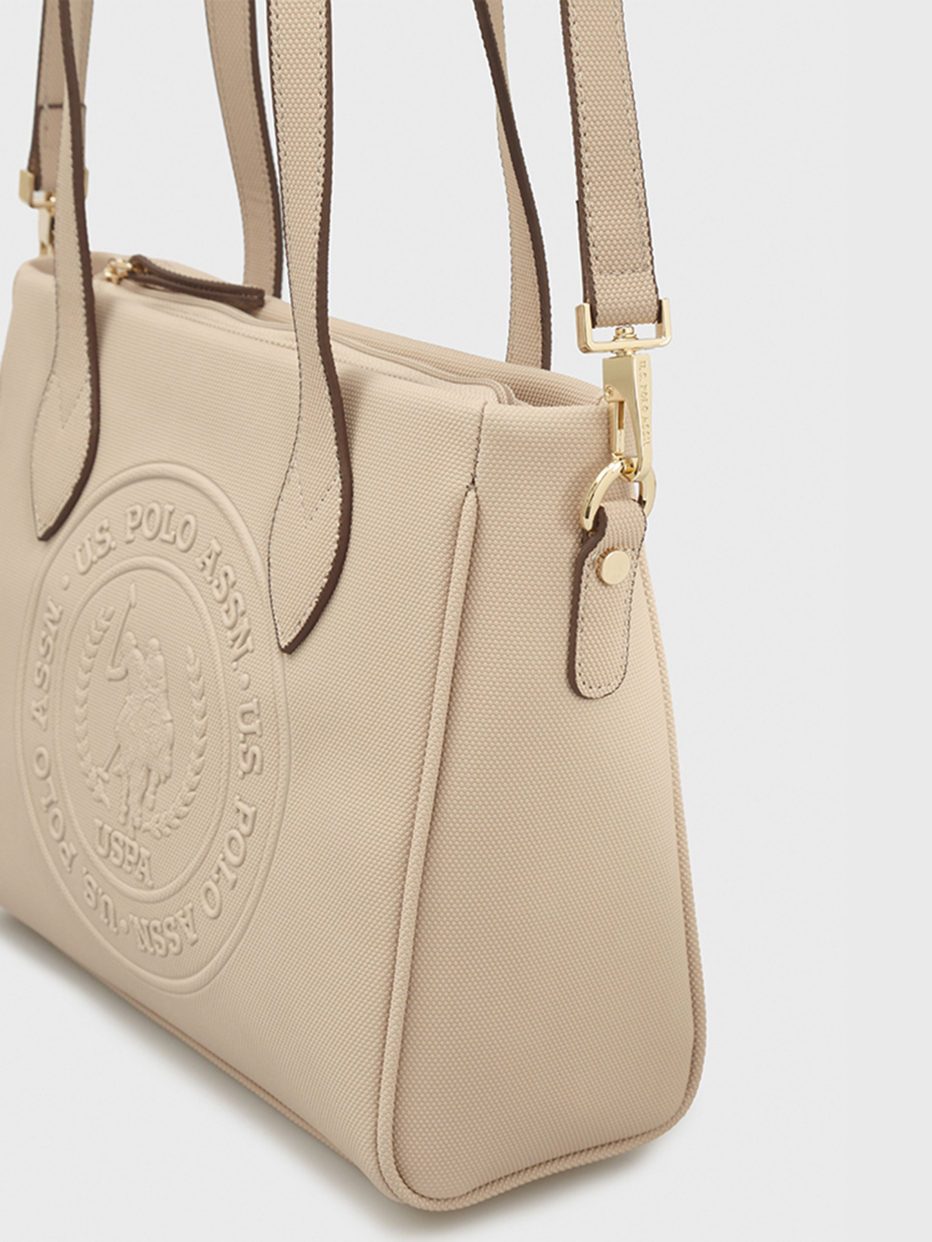 Сумка US Polo модель US21816 BEIGE Фото