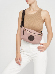 Поясна сумка US Polo модель US21823 LILAC-BROWN Фото