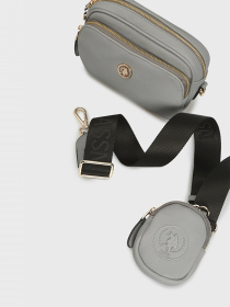 Кросс-боди US Polo модель US8483 D.GREY Фото