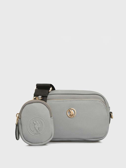 Кросс-боди US Polo модель US8483 D.GREY Фото