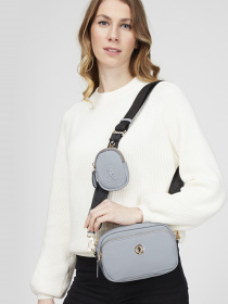 Кросс-боди US Polo модель US8483 D.GREY Фото