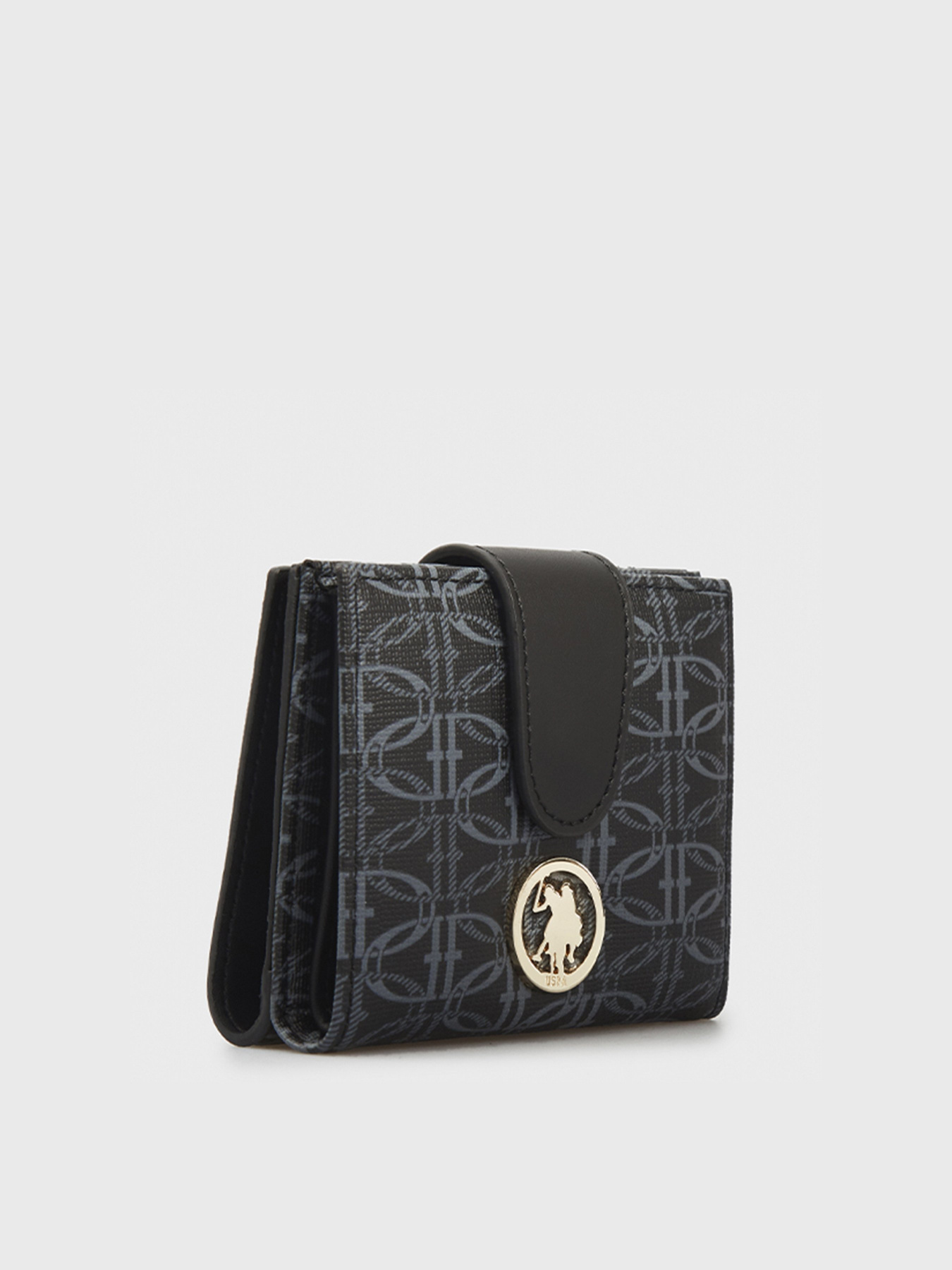 Гаманець US Polo модель USC21892 BLACK-BLACK Фото