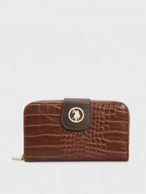 Кошелек US Polo модель USC21893 TAN-BROWN Фото