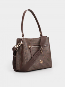 Кросс-боди US Polo модель US8412 BROWN-BROWN Фото