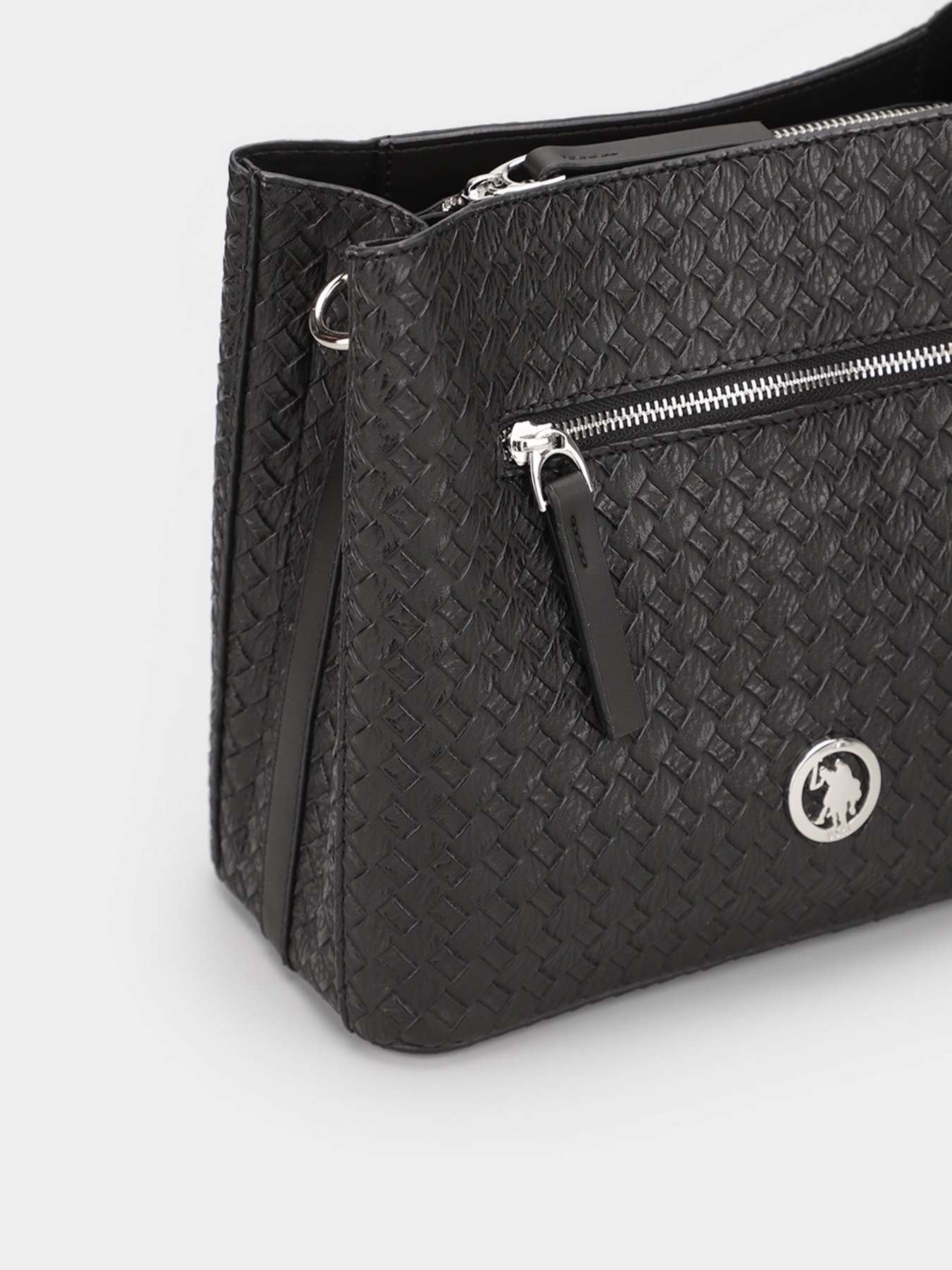 Крос-боді US Polo Модель US8414 BLACK-BLACK Фото