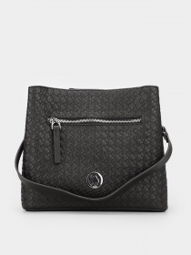 Крос-боді US Polo Модель US8414 BLACK-BLACK Фото