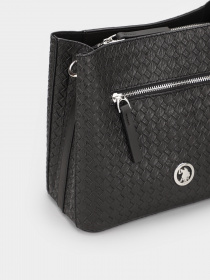 Крос-боді US Polo Модель US8414 BLACK-BLACK Фото