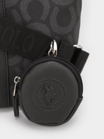 Крос-боді US Polo модель US21549 BLACK-BLACK Фото