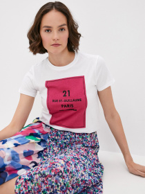 Футболки и поло Karl Lagerfeld модель 205W1711_100_0041 Фото