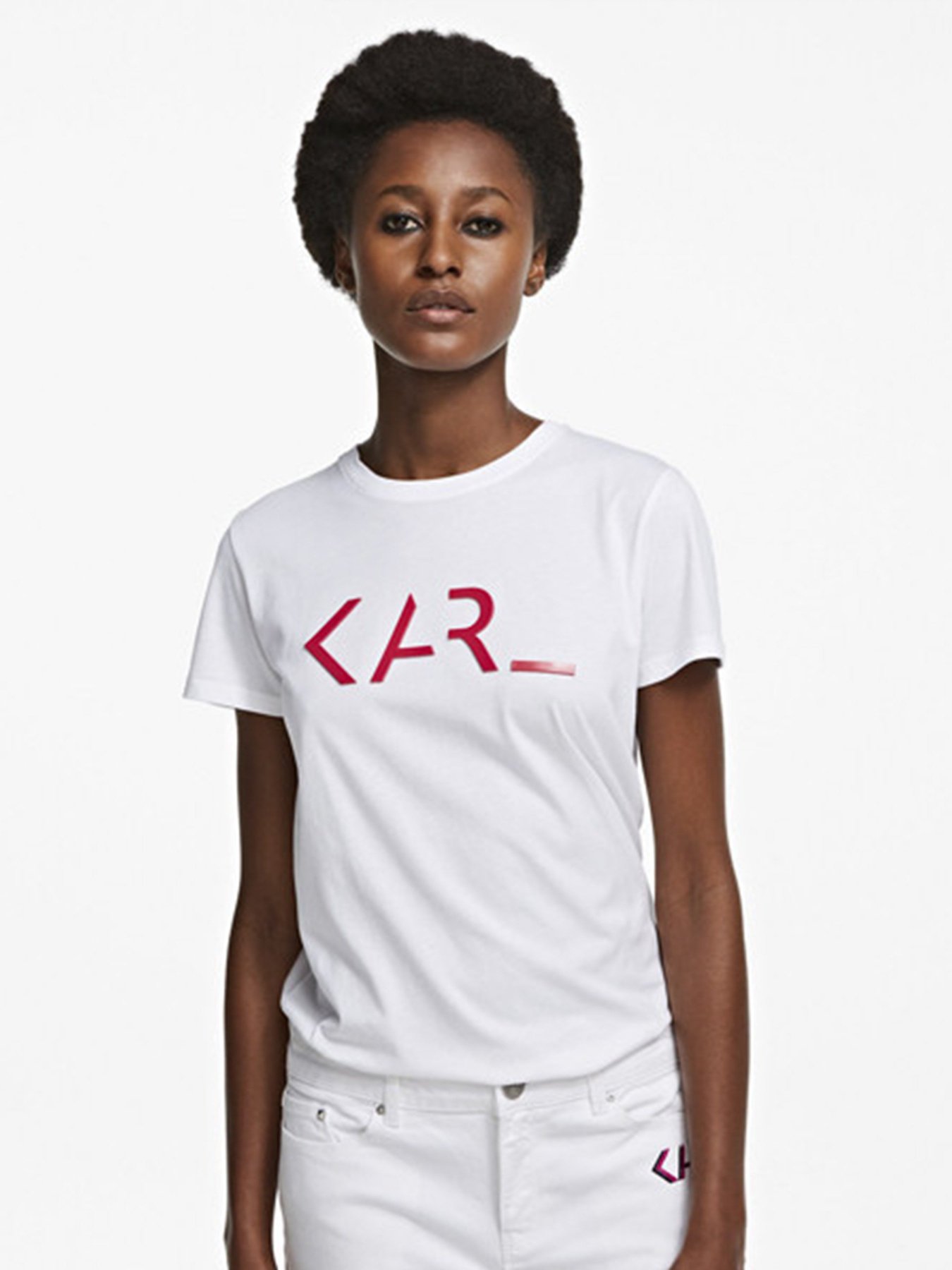 Футболки и поло Karl Lagerfeld модель 205W1717_100_0041 Фото