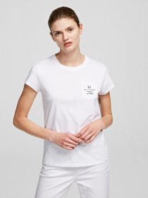 Футболка Karl Lagerfeld модель 205W1721_100_0041 Фото