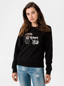 Свитшот Karl Lagerfeld Ikonik модель 205W1805_999_0041 Фото