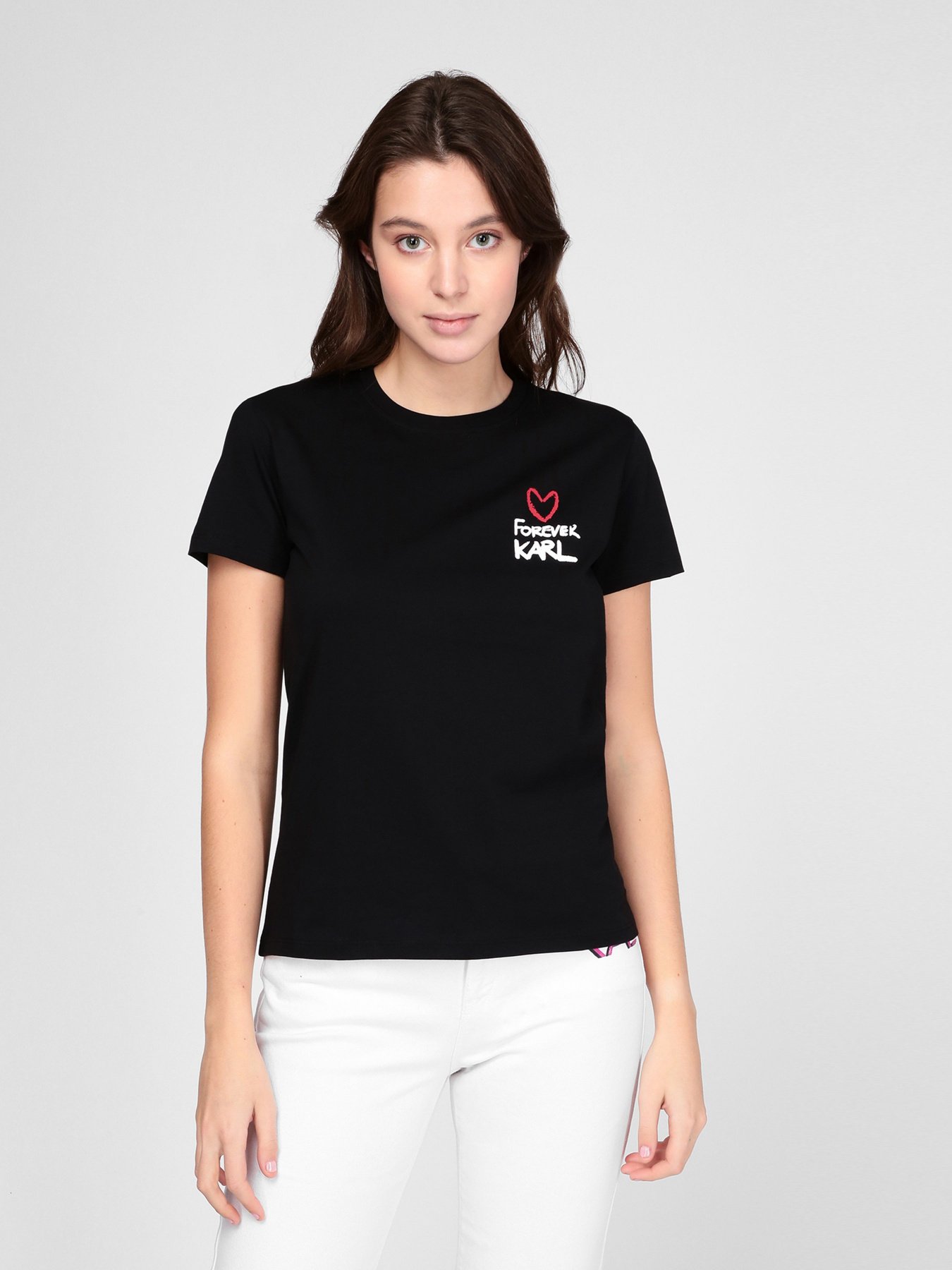 Футболка Karl Lagerfeld модель 205W1702_999 Фото