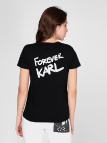 Футболка Karl Lagerfeld модель 205W1702_999 Фото