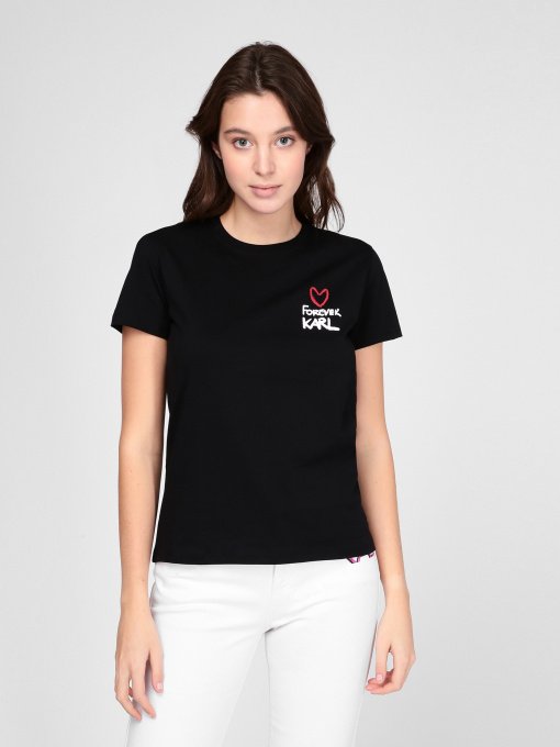 Футболка Karl Lagerfeld модель 205W1702_999 Фото