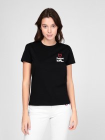 Футболка Karl Lagerfeld модель 205W1702_999 Фото