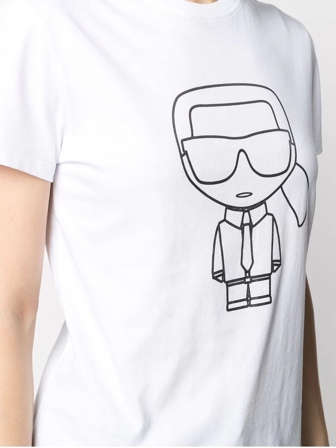 Футболка Karl Lagerfeld модель 210W1703_100 Фото