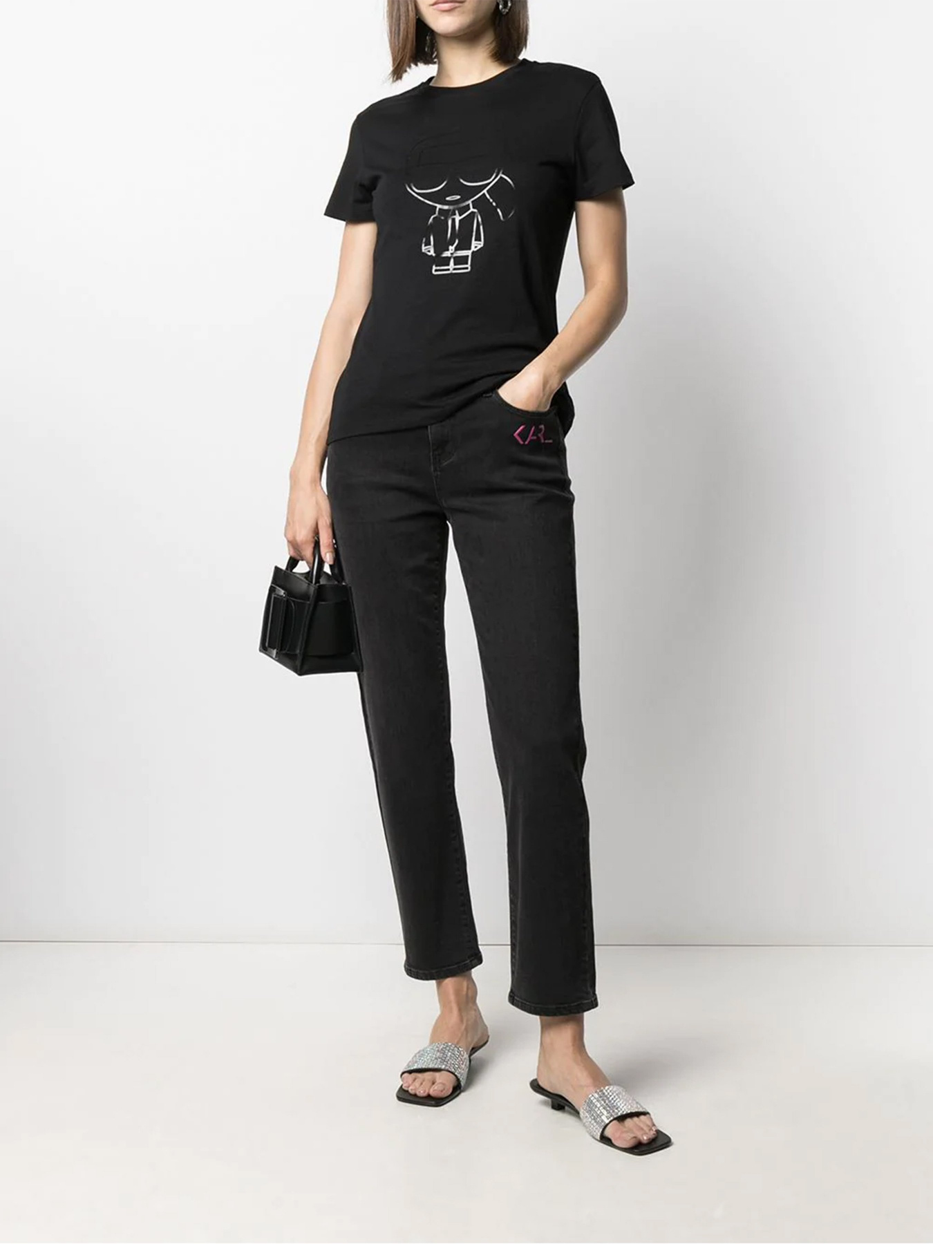 Футболка Karl Lagerfeld модель 210W1703_999 Фото