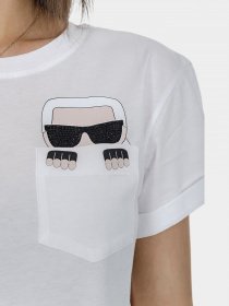 Футболки и поло Karl Lagerfeld модель 210W1720_100 Фото