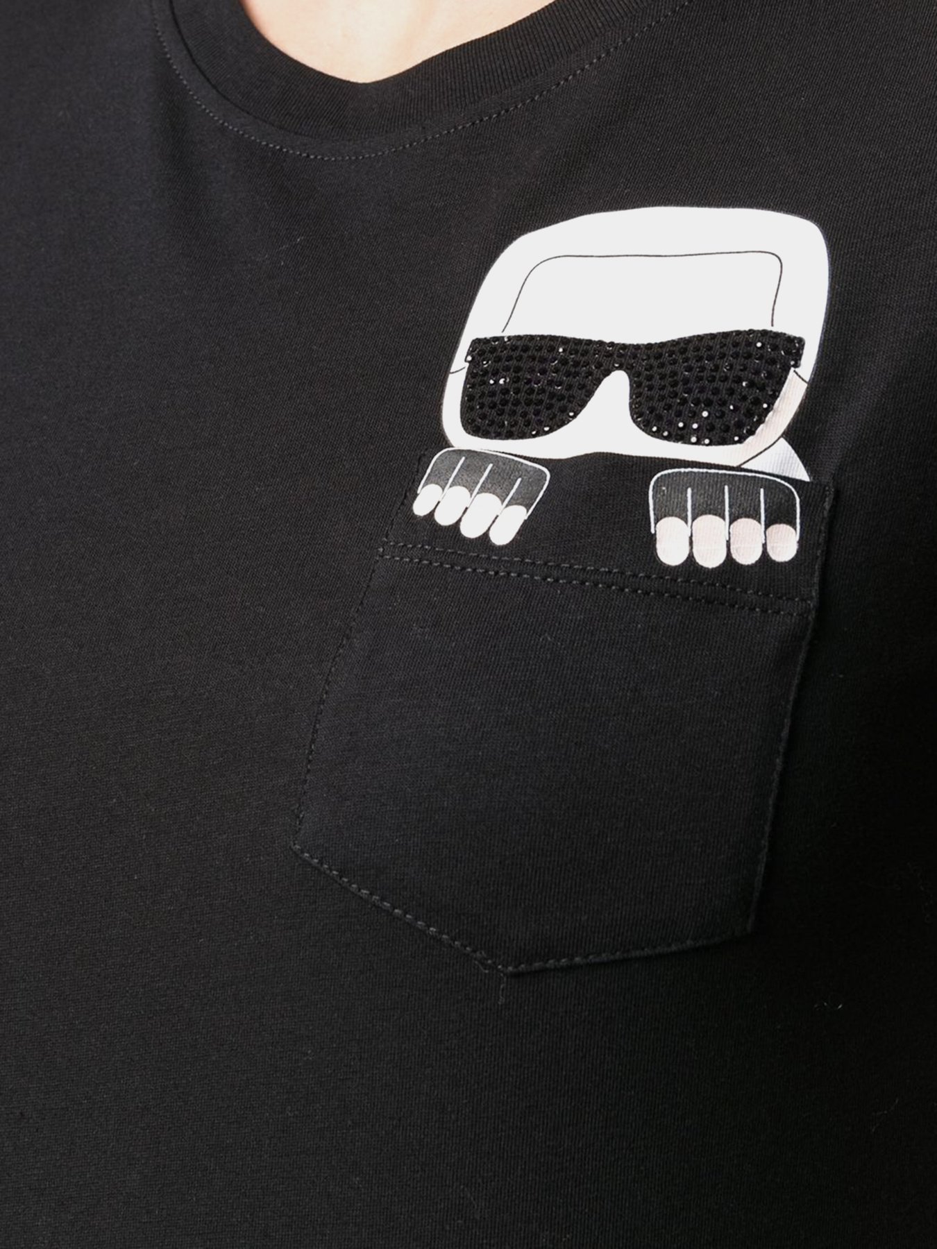 Футболка Karl Lagerfeld модель 210W1720_999 Фото