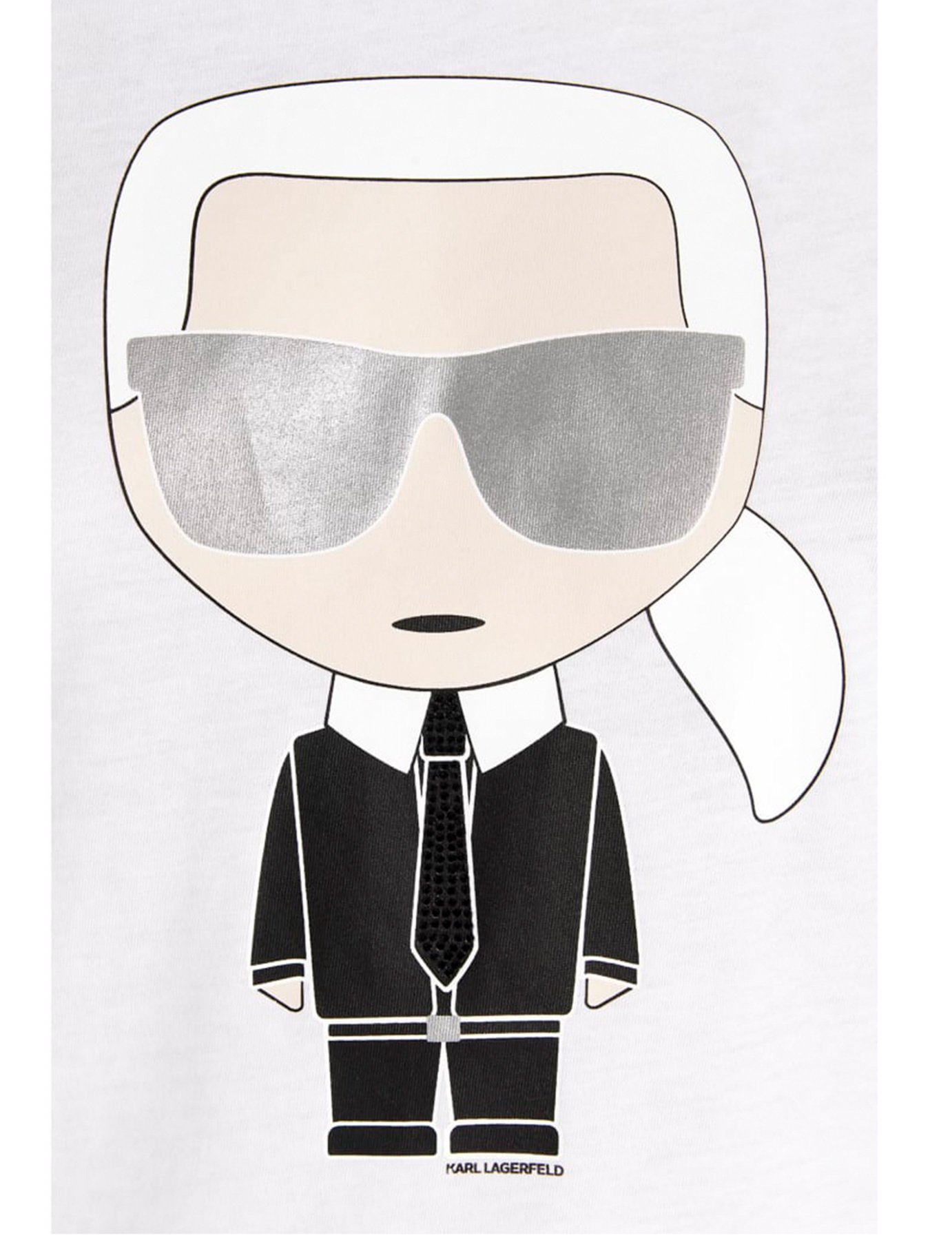 Футболка Karl Lagerfeld модель 210W1721_100 Фото