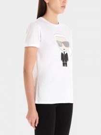 Футболка Karl Lagerfeld модель 210W1721_100 Фото