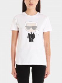 Футболка Karl Lagerfeld модель 210W1721_100 Фото