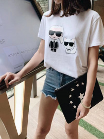 Футболки і поло Karl Lagerfeld модель 210W1724_100 Фото