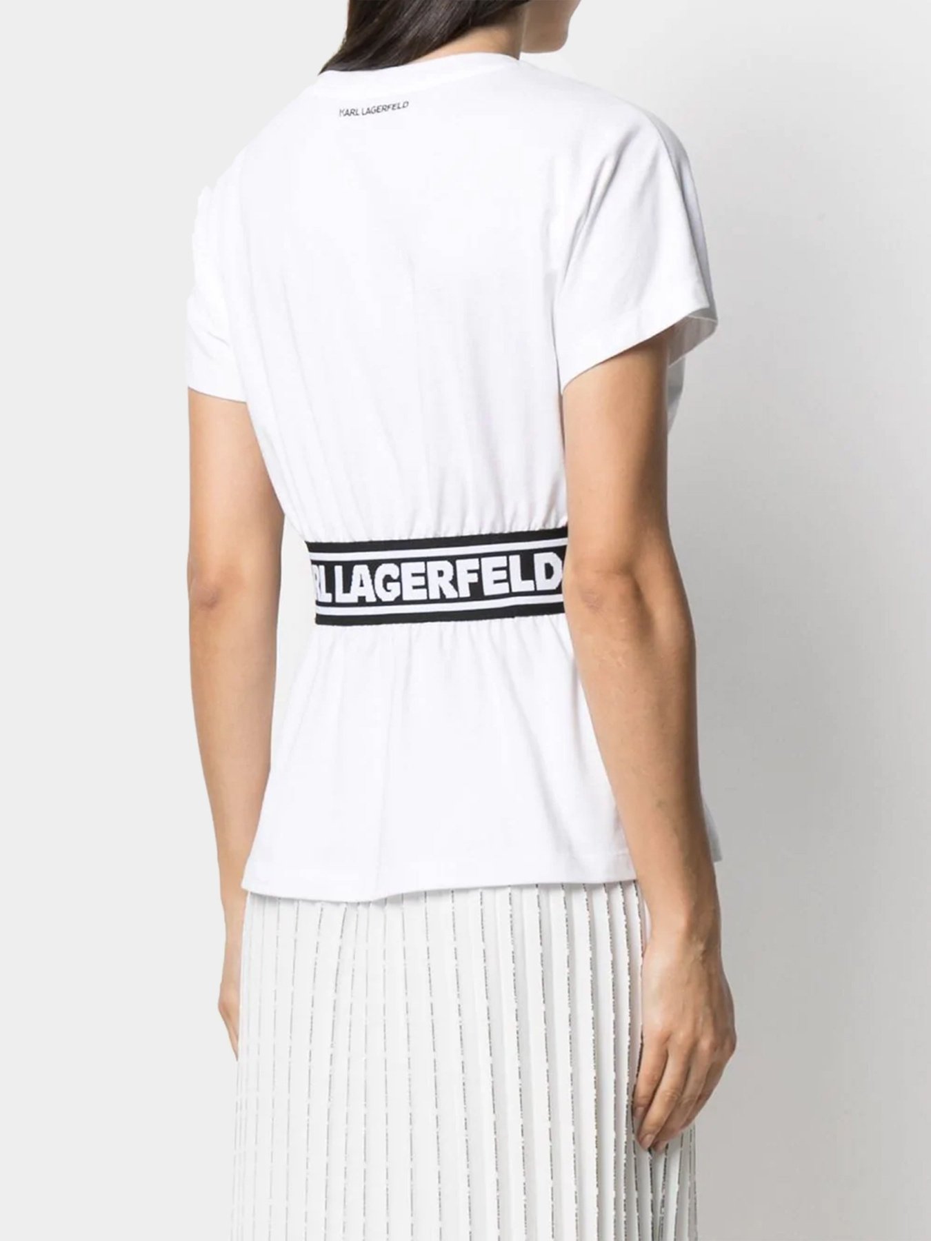 Футболки и поло Karl Lagerfeld модель 211W1705_100 Фото