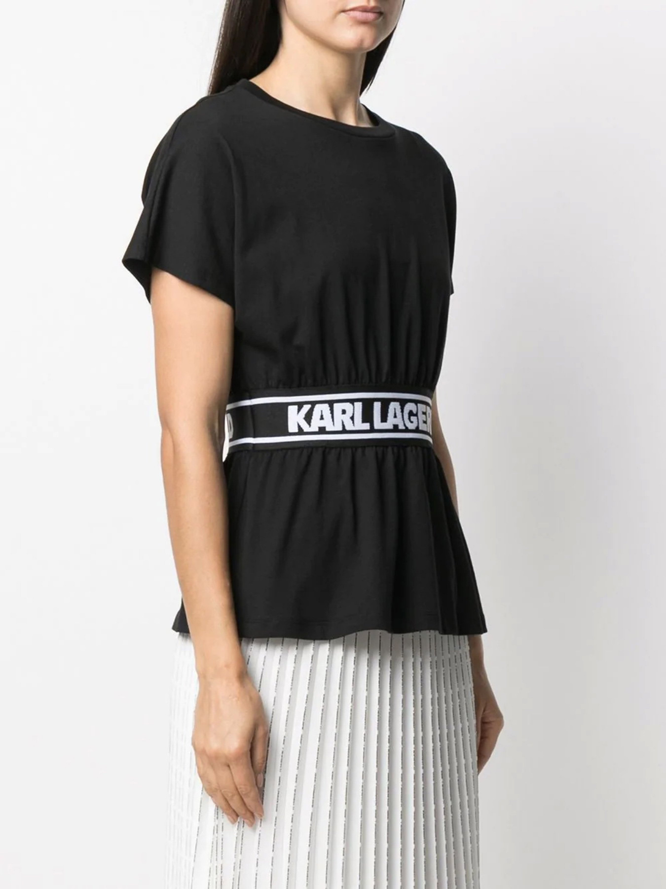 Футболки и поло Karl Lagerfeld модель 211W1705_999 Футболки и поло Karl Lagerfeld модель 211W1705_999 Фото