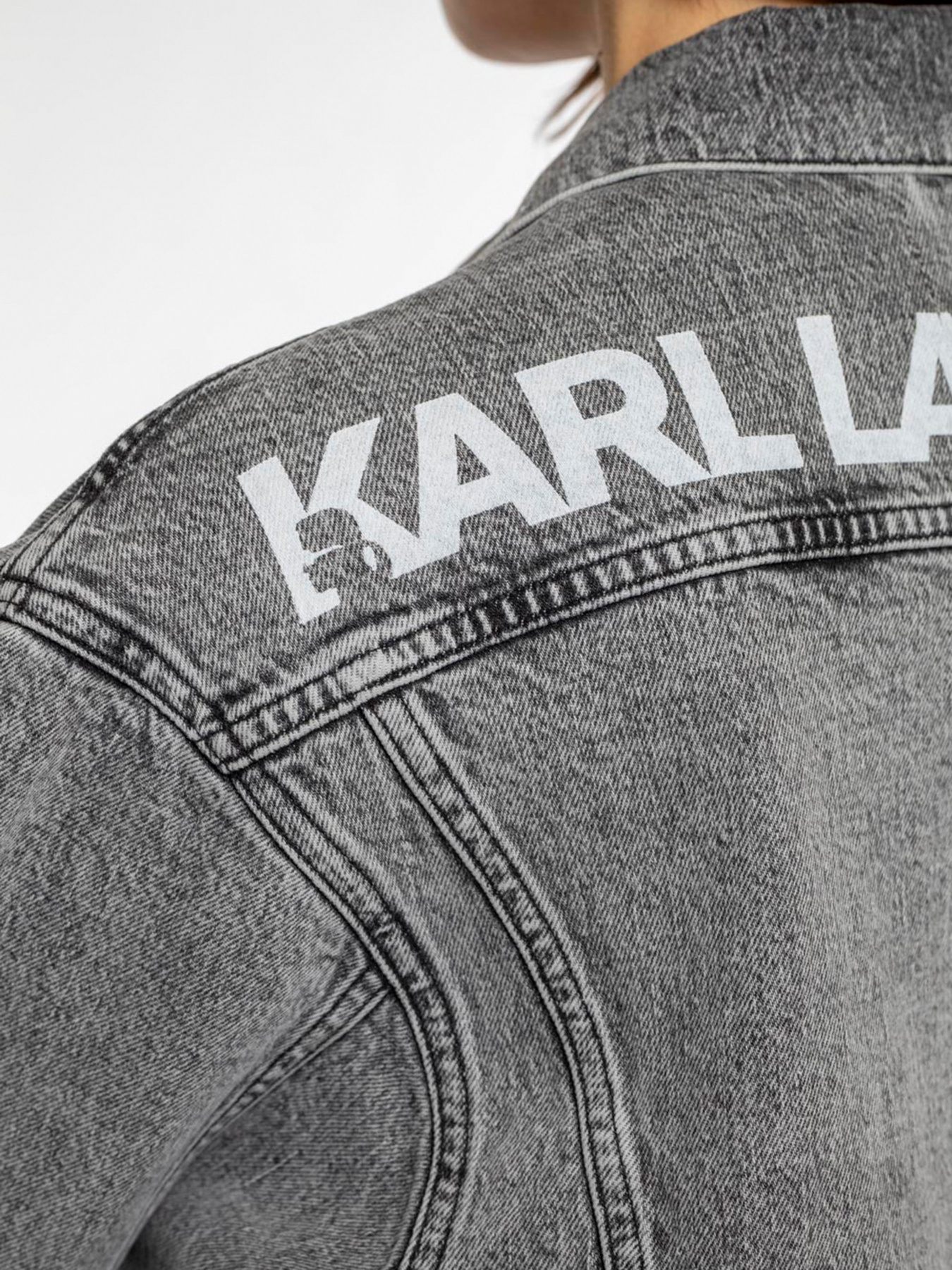 Джинсовая куртка Karl Lagerfeld модель 211W1421_D14 Фото