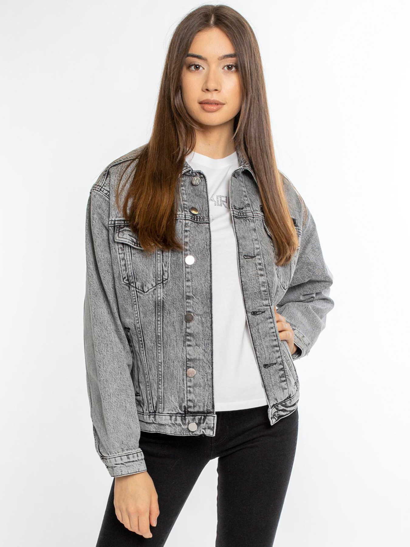 Джинсовая куртка Karl Lagerfeld модель 211W1421_D14 Фото