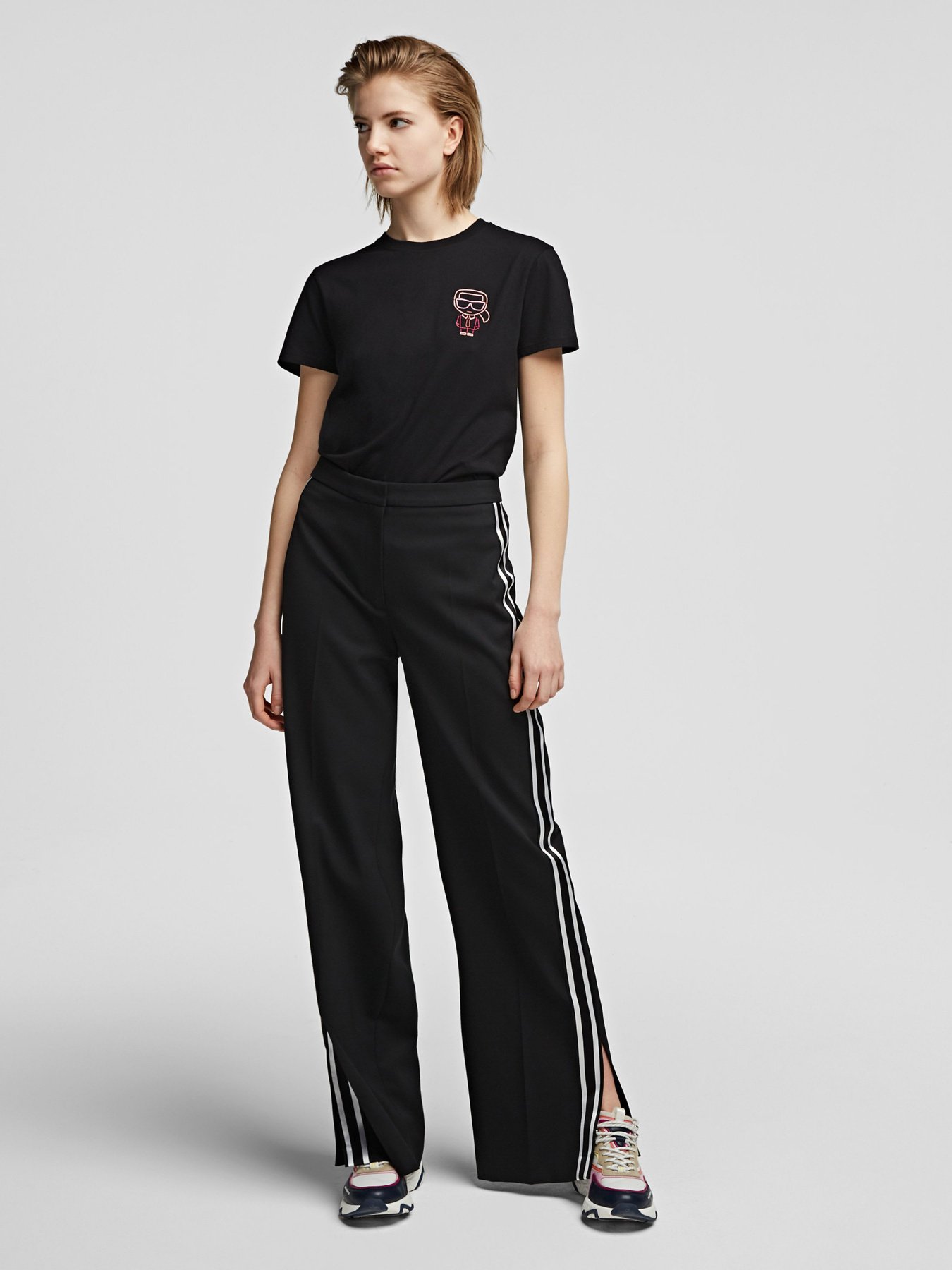 Брюки палаццо Karl Lagerfeld модель 215W1004_999 Фото