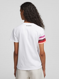 Футболка Karl Lagerfeld модель 215W1707_100 Фото