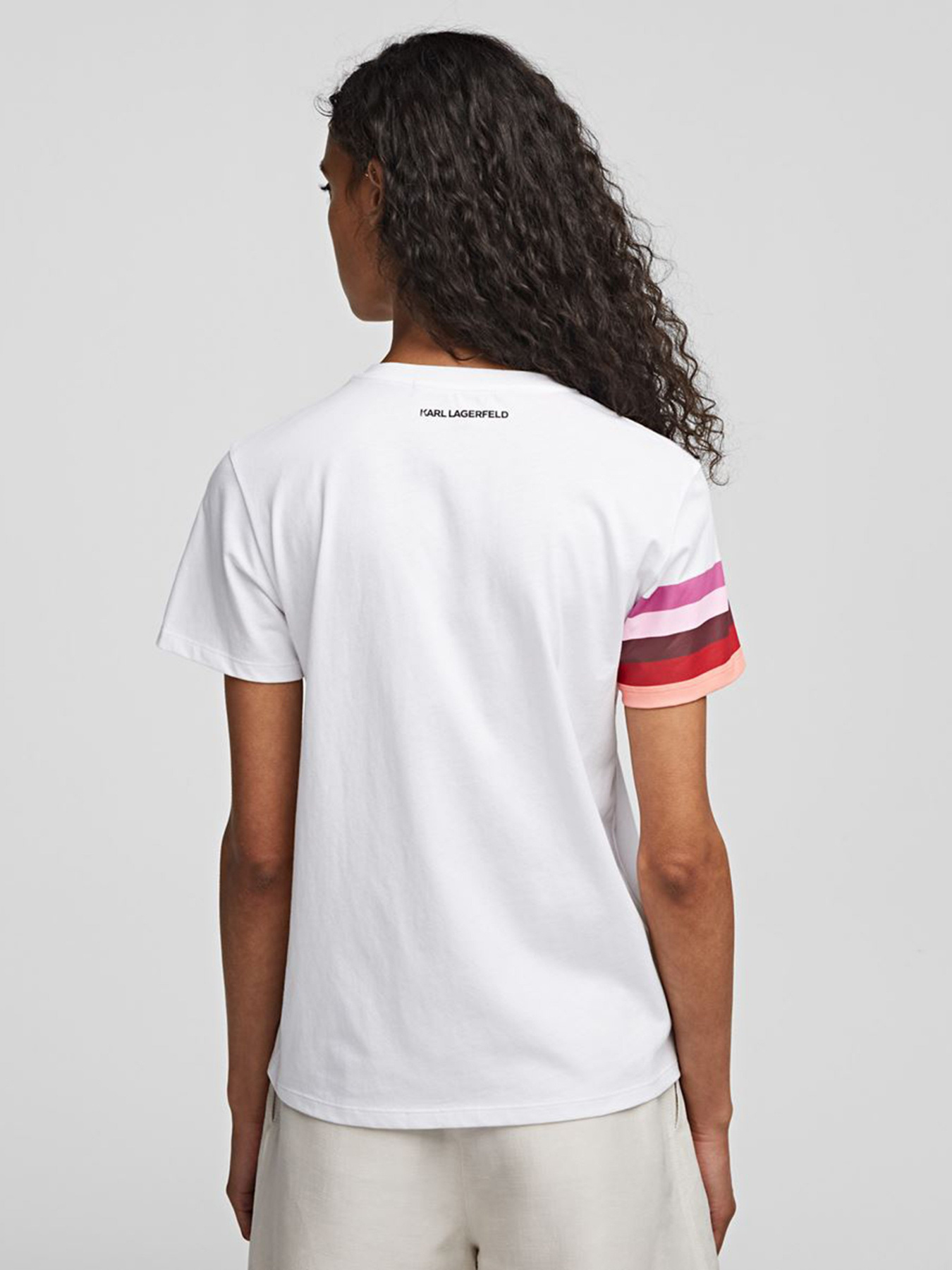 Футболка Karl Lagerfeld модель 215W1707_100 Фото