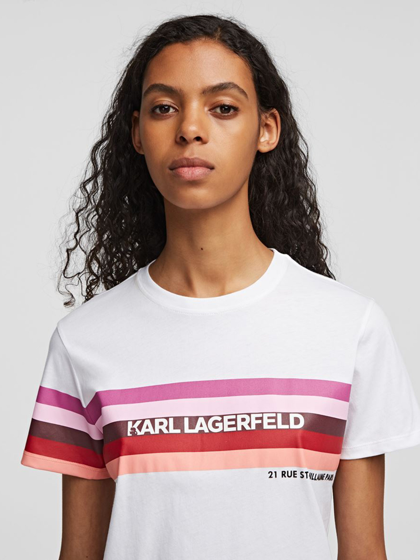 Футболка Karl Lagerfeld модель 215W1707_100 Фото