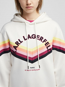Худи Karl Lagerfeld модель 215W1807_100 Худи Karl Lagerfeld модель 215W1807_100 Фото