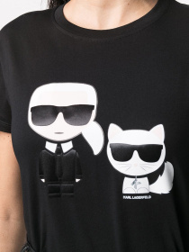 Футболки и поло Karl Lagerfeld модель 210W1724_999 Фото