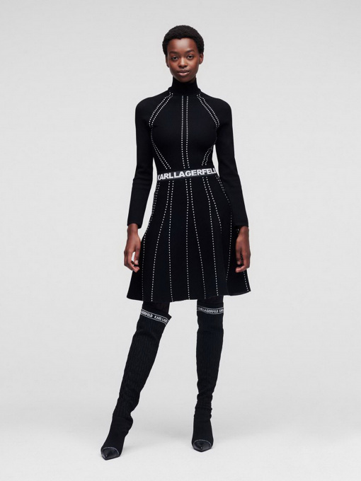 Платье мини Karl Lagerfeld модель 216W2031_999 Фото