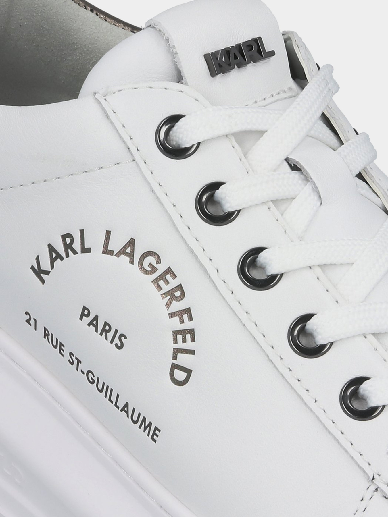 Кеди низькі Karl Lagerfeld модель KL62538_01S Фото