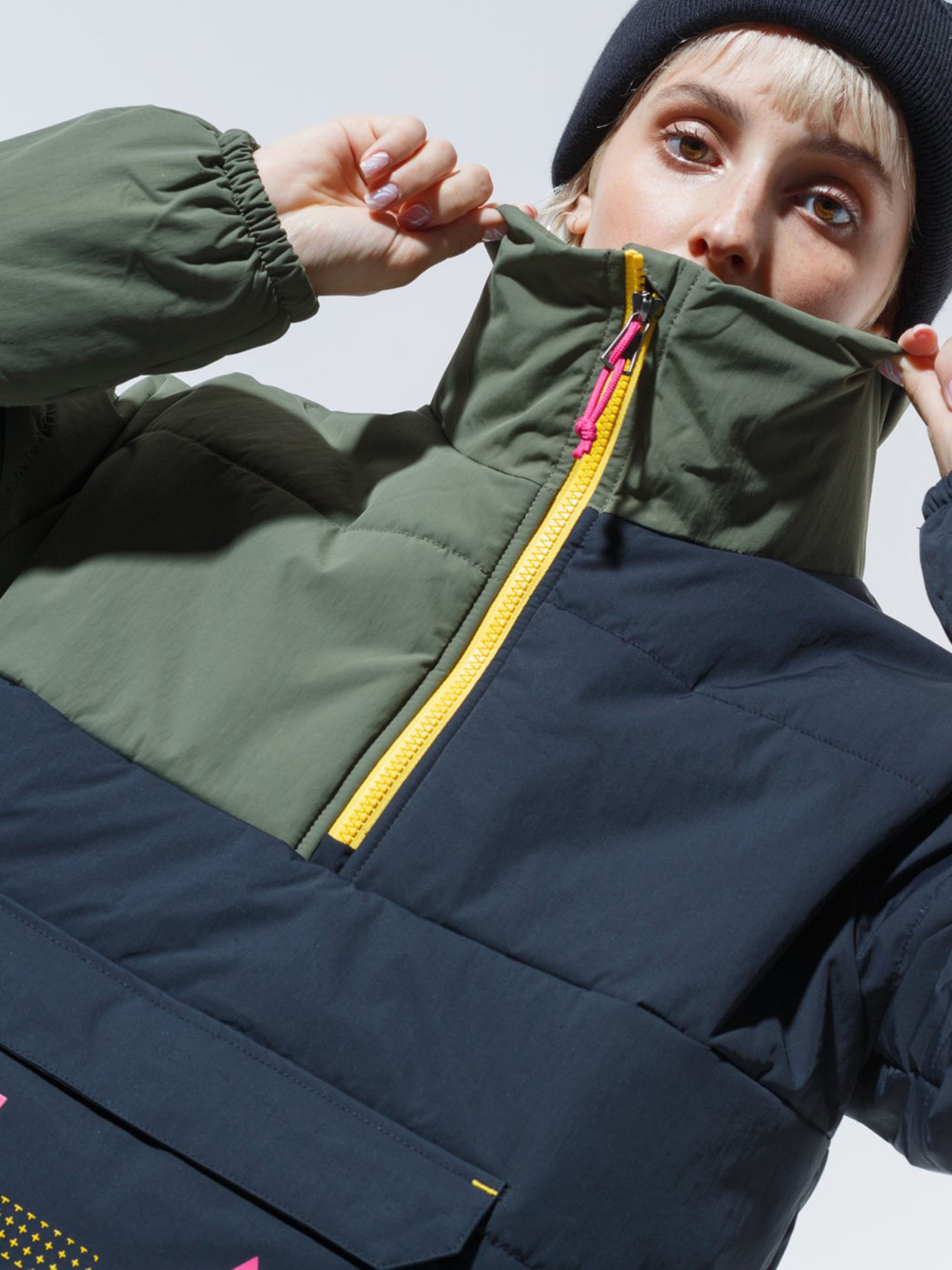 Анорак Vans 66 Supply Pullover Puffer модель VN0A4SD8KCZ1 Фото