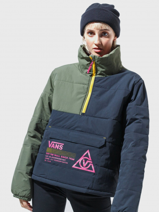 Анорак Vans 66 Supply Pullover Puffer модель VN0A4SD8KCZ1 Фото
