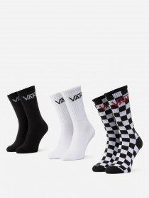 Набір шкарпеток Vans Classic Crew 42,5 - 47 модель VN000XSE95Y1 Фото