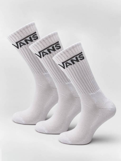 Набор носков Vans Classic Crew (3 Pair PK) 42,5 - 47 модель VN000XSEWHT1 Фото