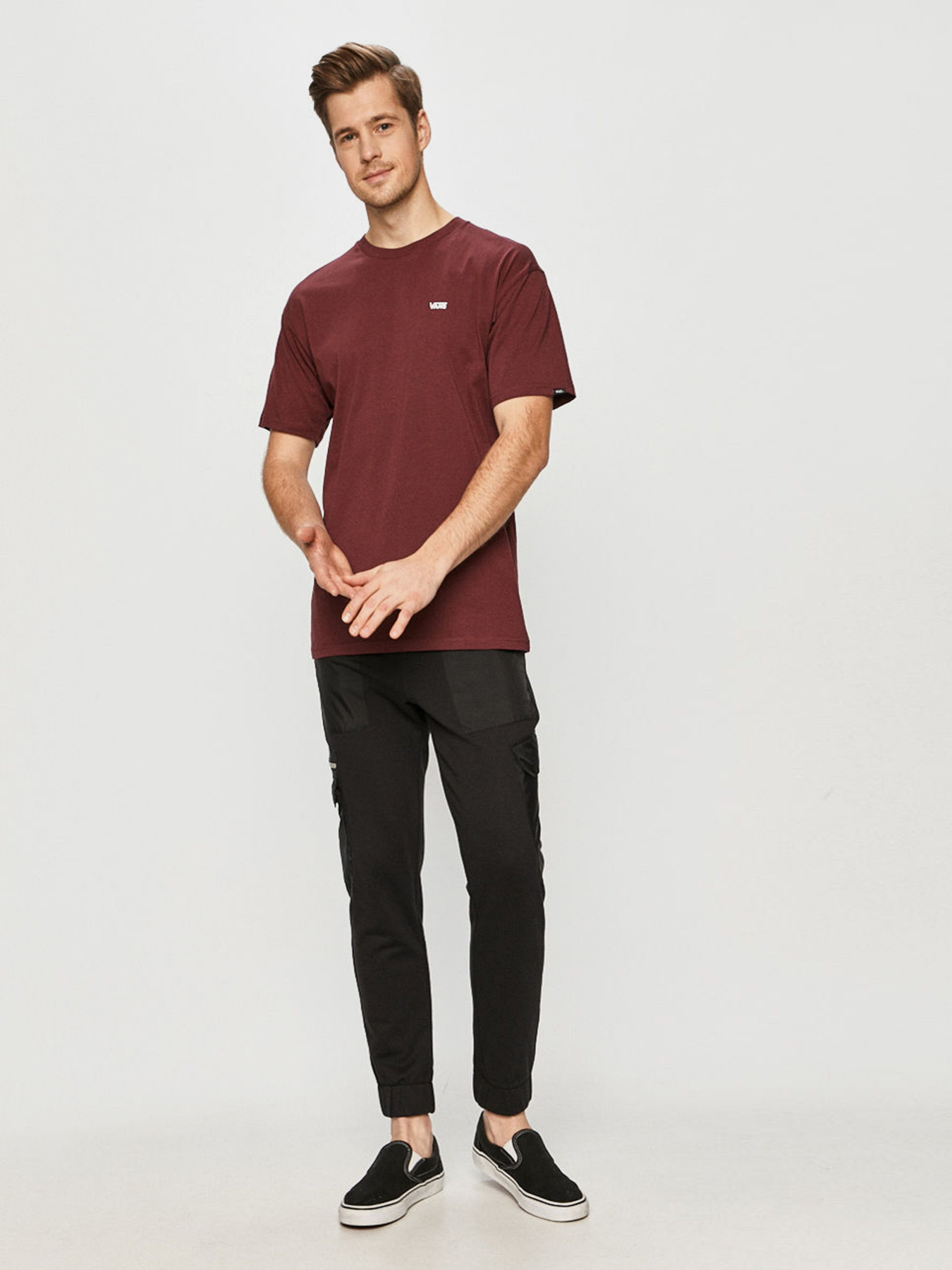 Футболки и поло Vans Left Chest Logo модель VN0A3CZEK1O1 Фото