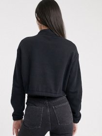 Свитшот Vans Left Chest Half Zip модель VN0A4R97BLK1 Фото