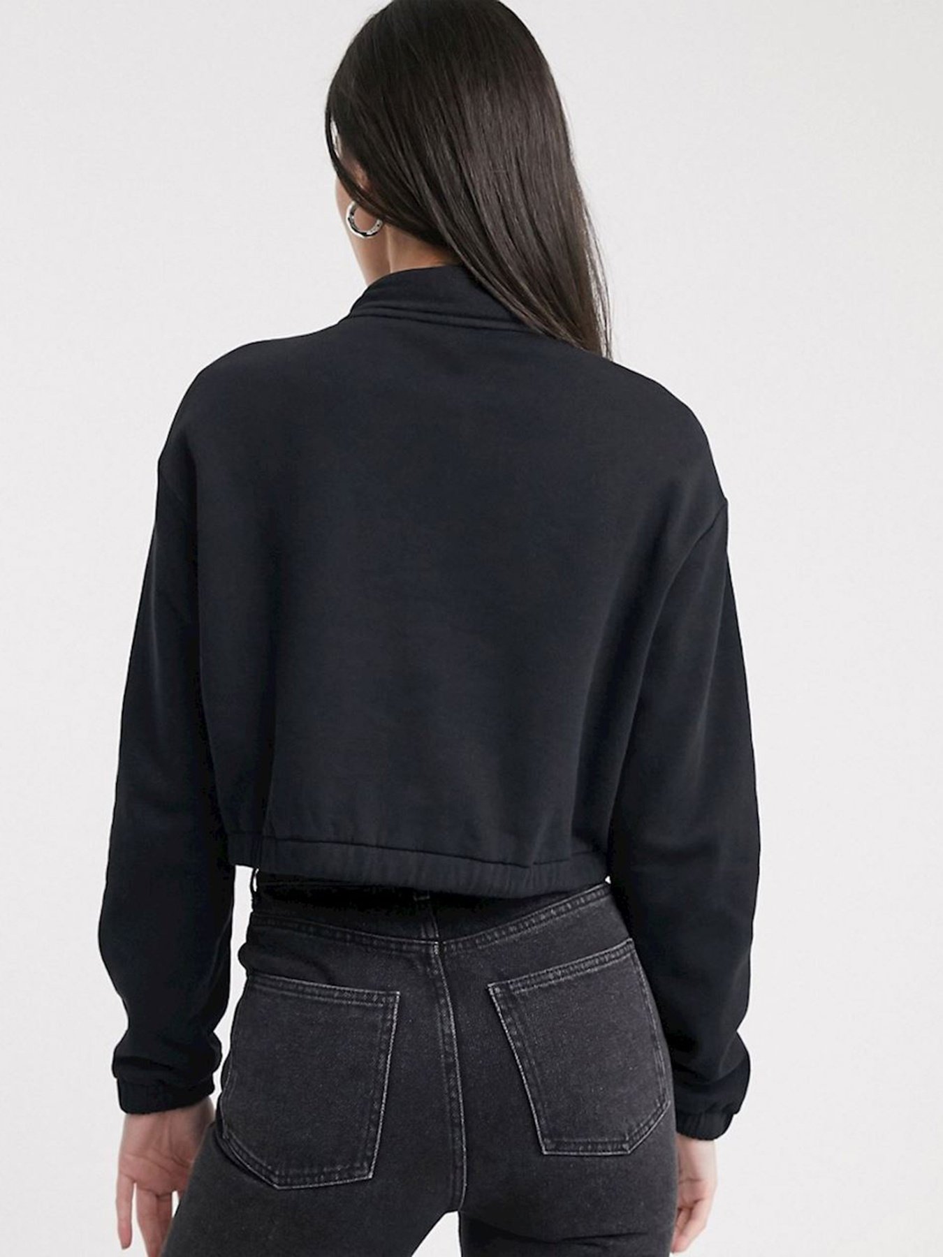 Свитшот Vans Left Chest Half Zip модель VN0A4R97BLK1 Фото