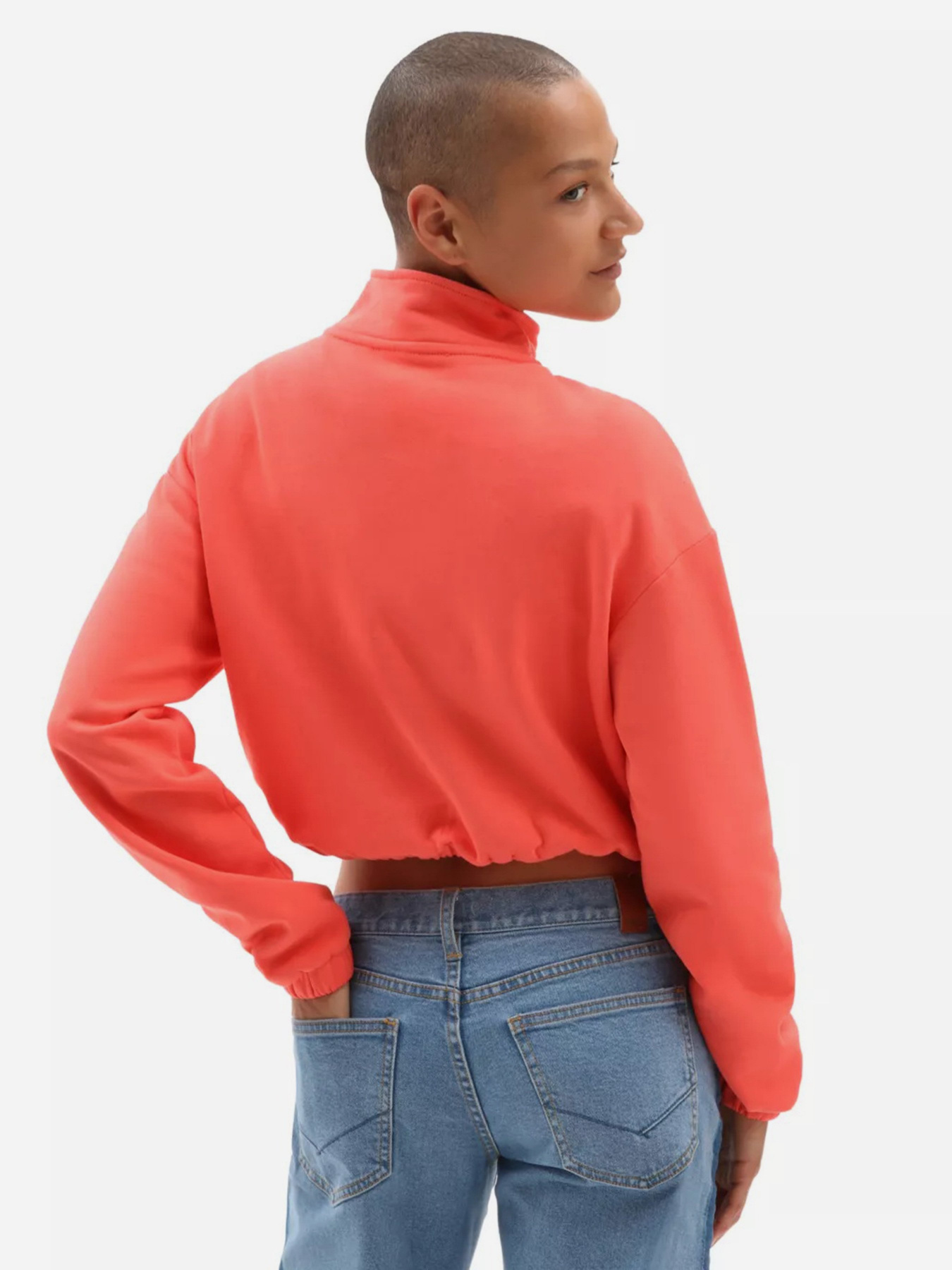 Світшот Vans Left Chest Half Zip модель VN0A4R97LM31 Фото