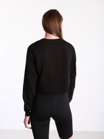 Лонгслив Vans Junior V Long Sleeve Cropped модель VN0A4OUQBLK1 Фото